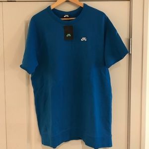 NEW Nike SB Short Sleeve Crew Fleece Pullover XL